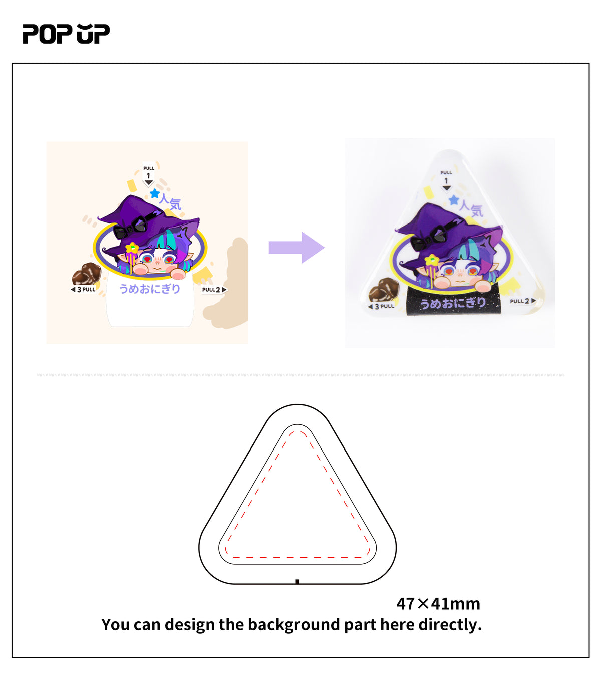 Custom Triangular Pin