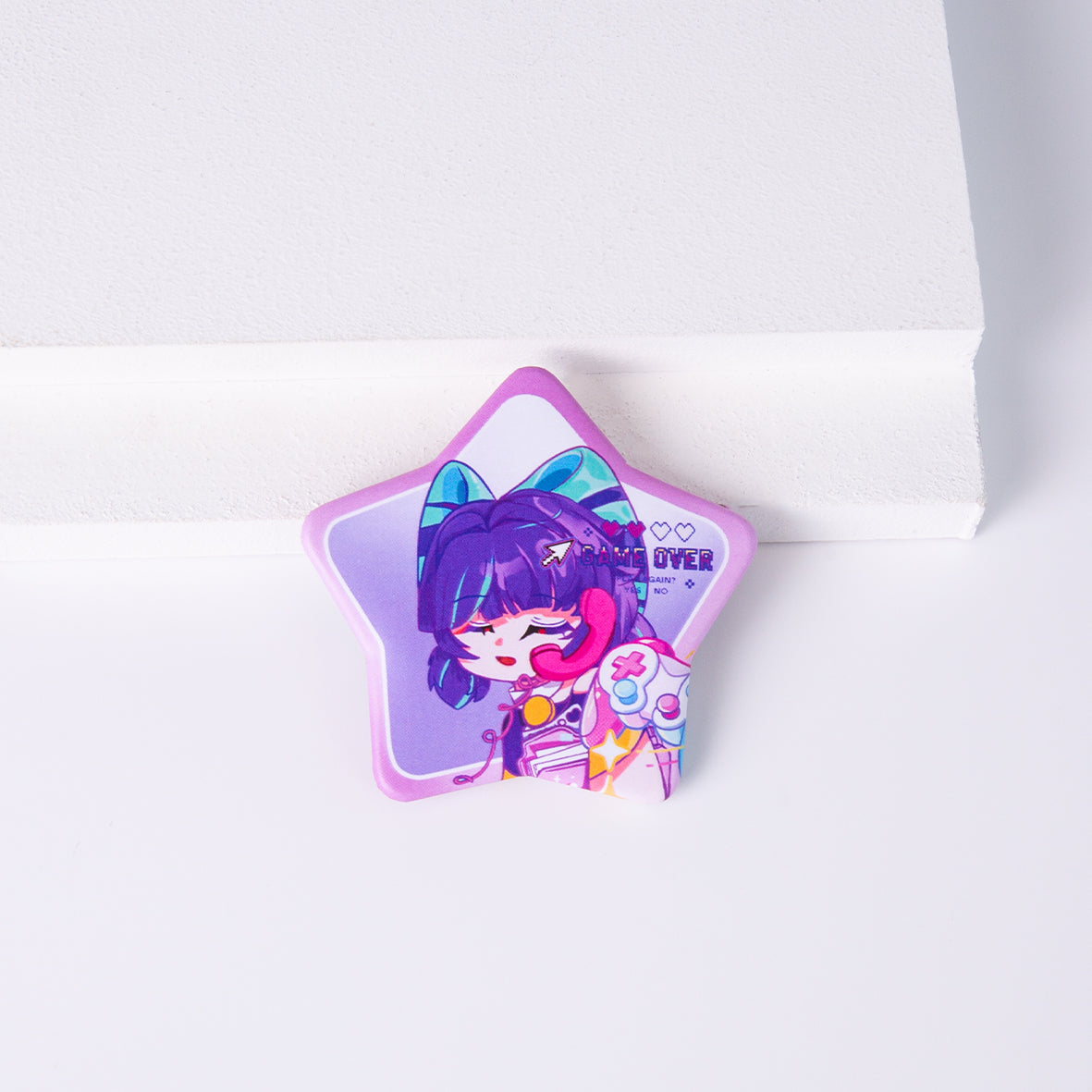 Custom Star Laminated Badge