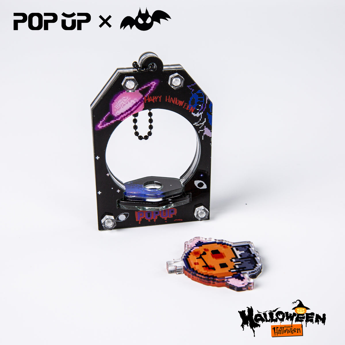Custom Hollow Rotating Acrylic Standee