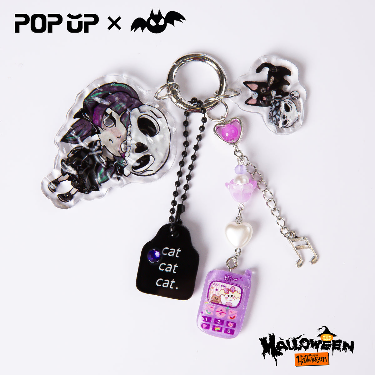 Custom Multicharms Keychain