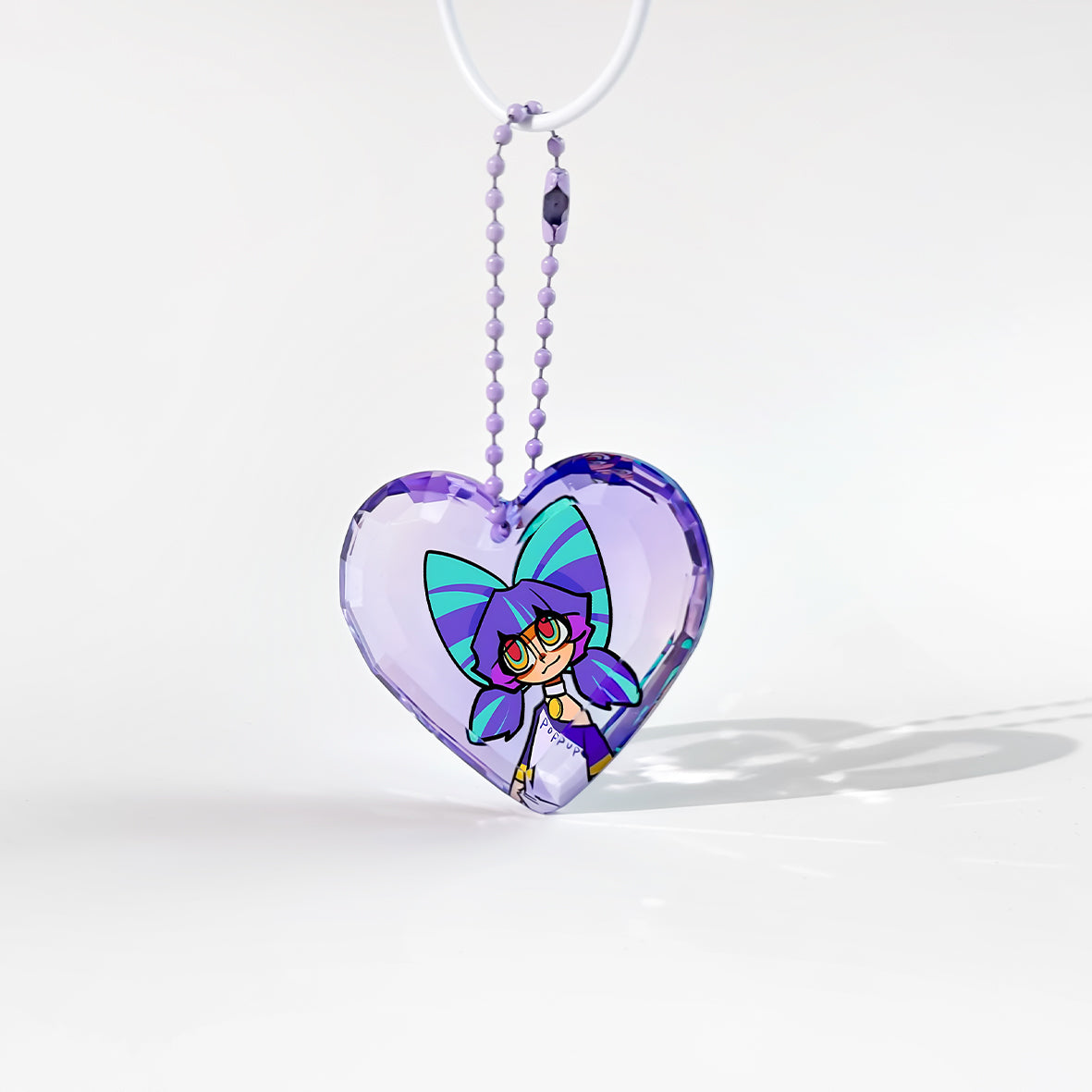 Custom Crystal Diamond Acrylic Keychain