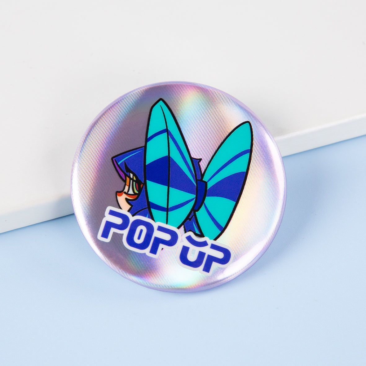 Custom Badge With Magnetic Back Clasp