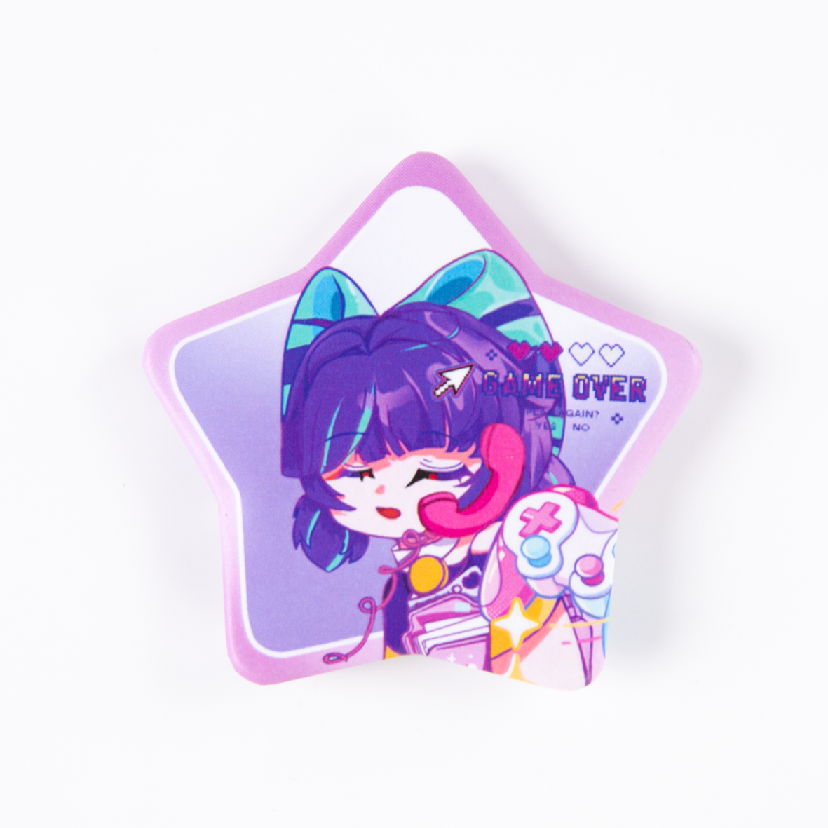 Custom Star Laminated Badge