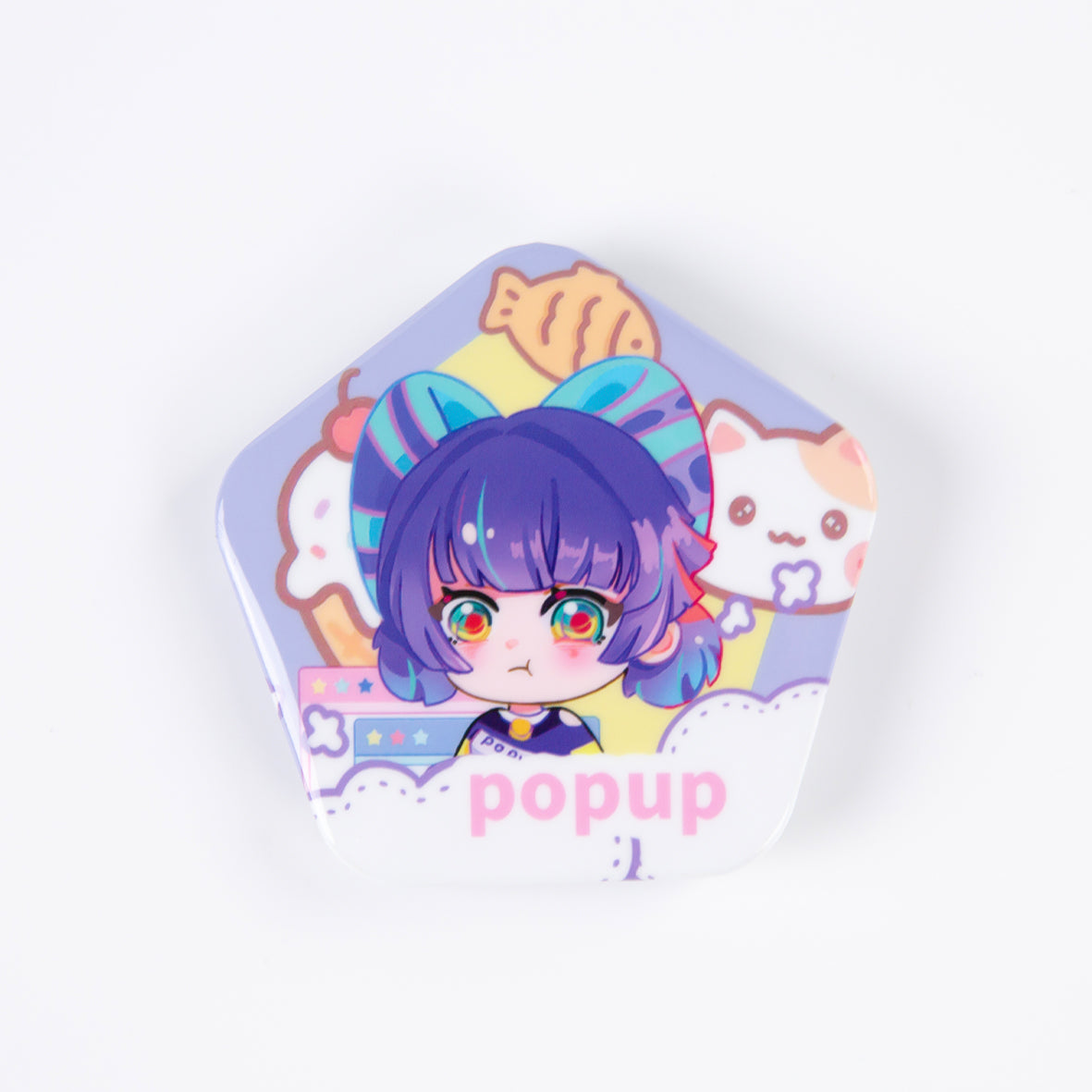 Custom Pentagonal Badge