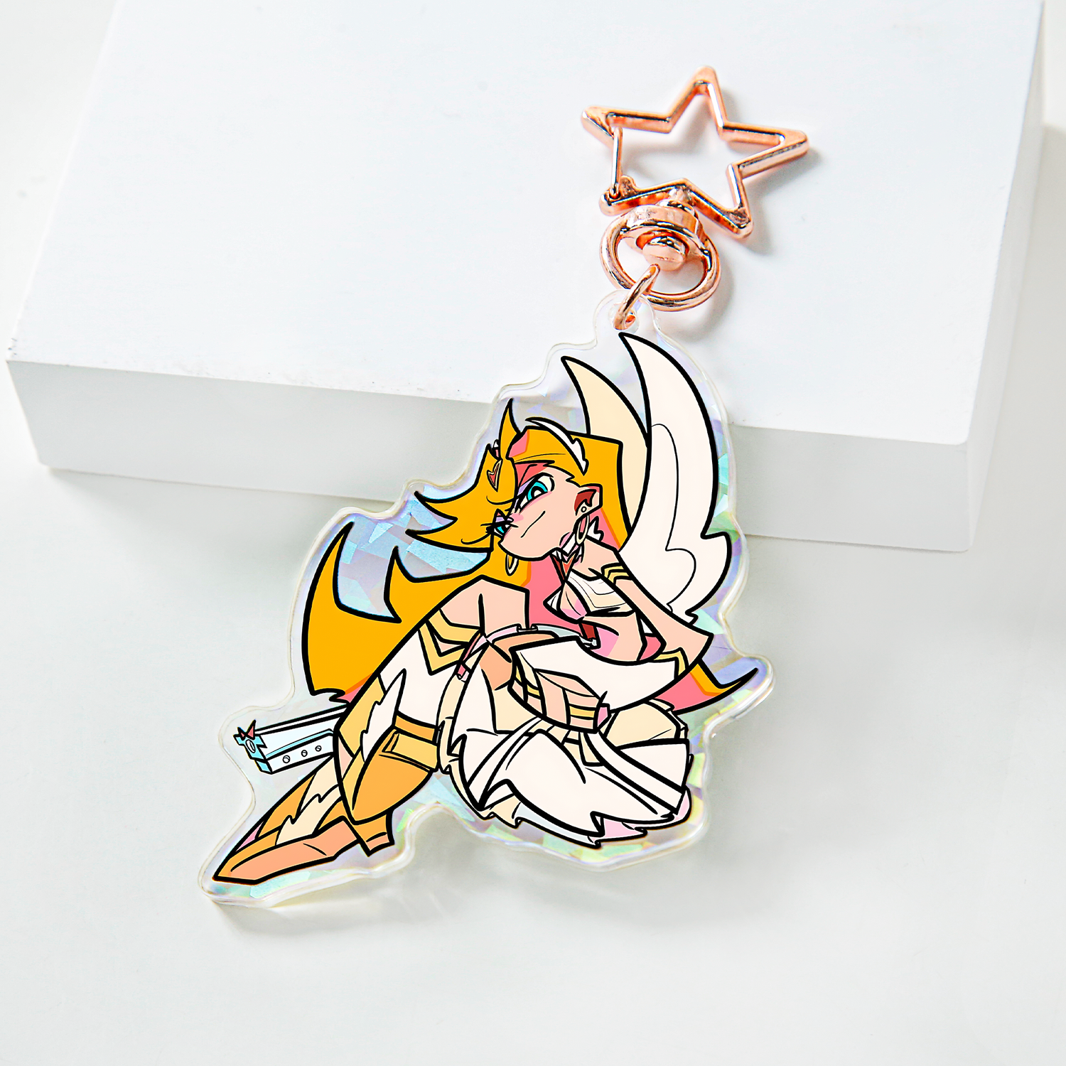 Custom Holographic Keychain