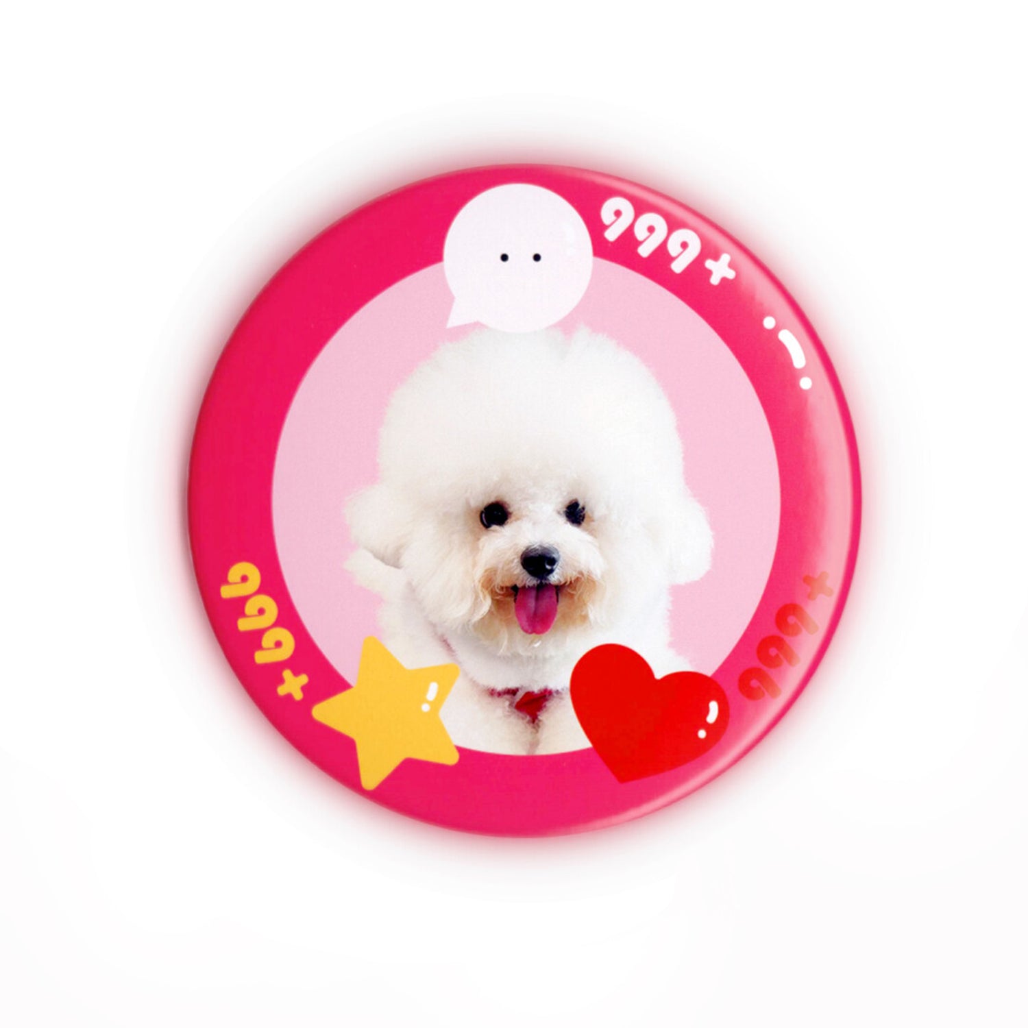 Custom Pet Acrylic Fridge Magnets(ROUND)