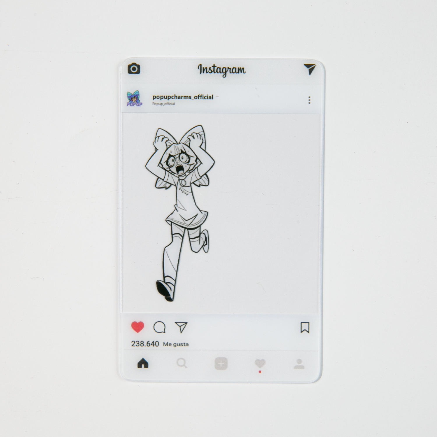 Custom PVC Transparent Cards Clear Business Card Charms