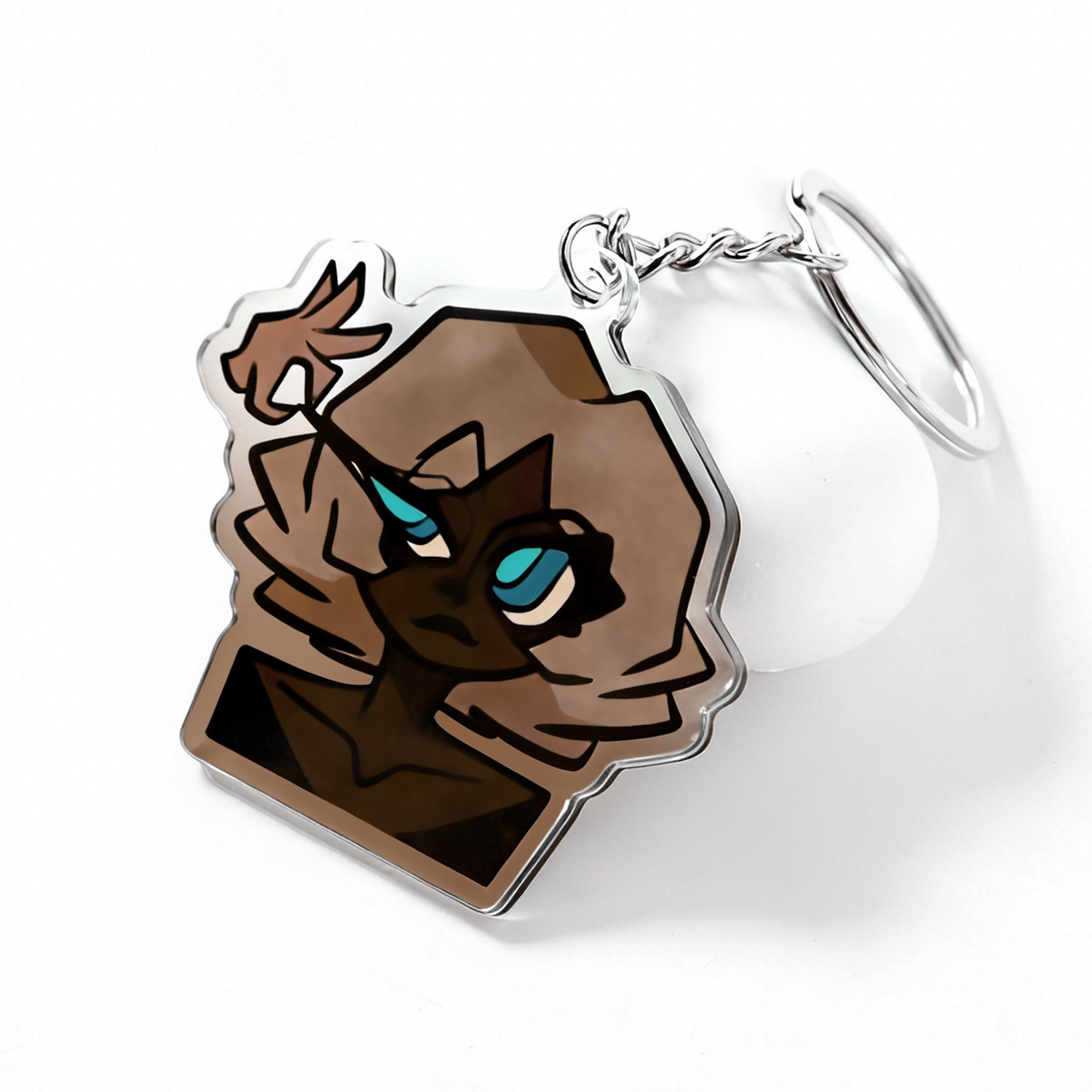 Custom Translucent Colored Acrylic Keychains