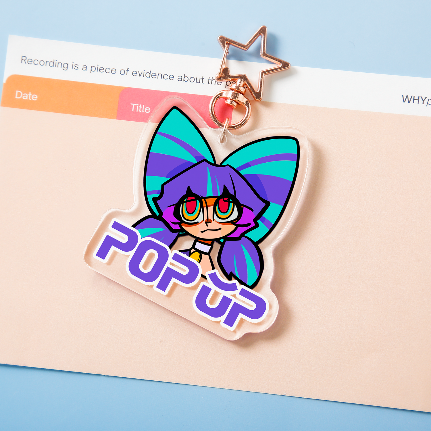 Custom  Acrylic Keychains Charms