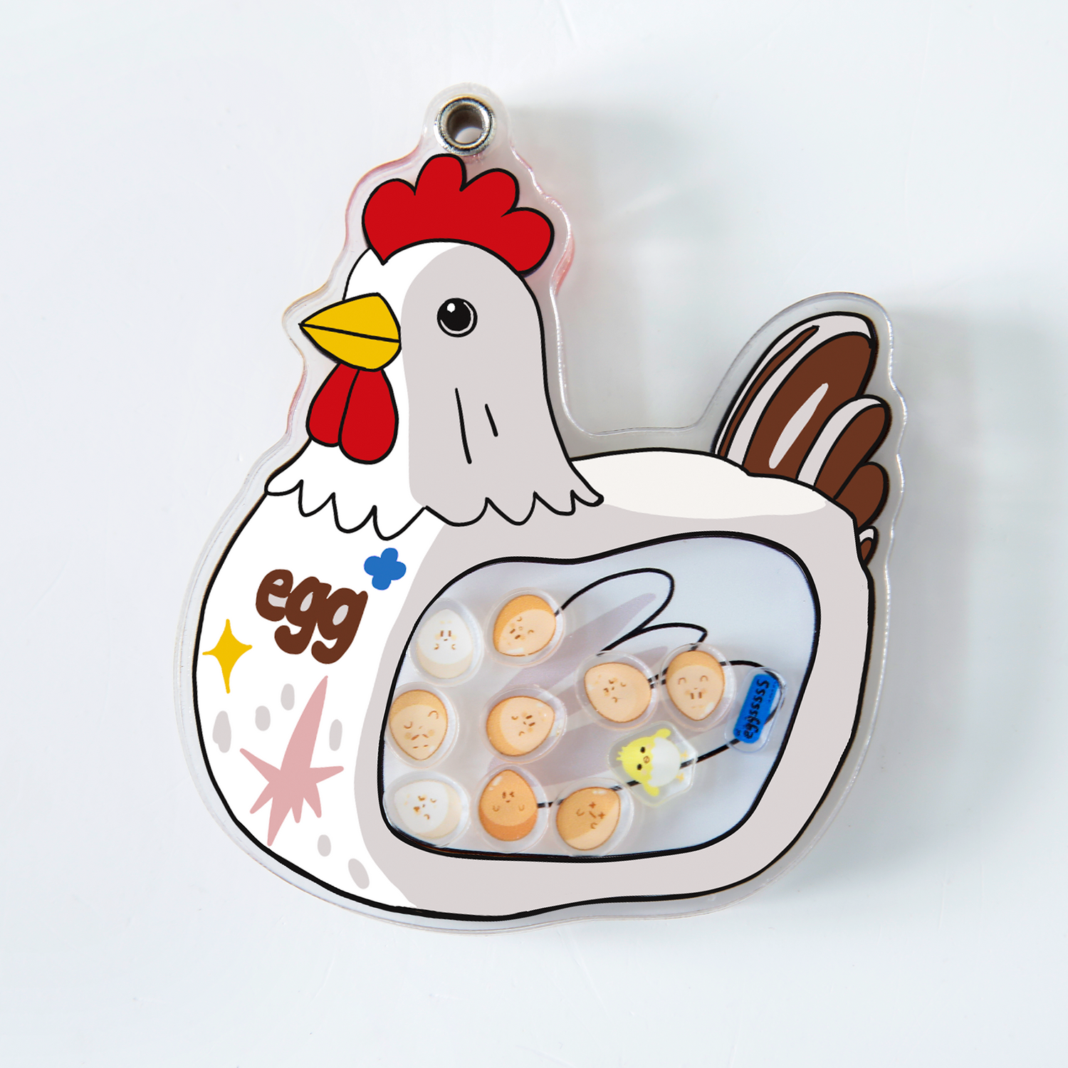 Custom Shaker Keychain