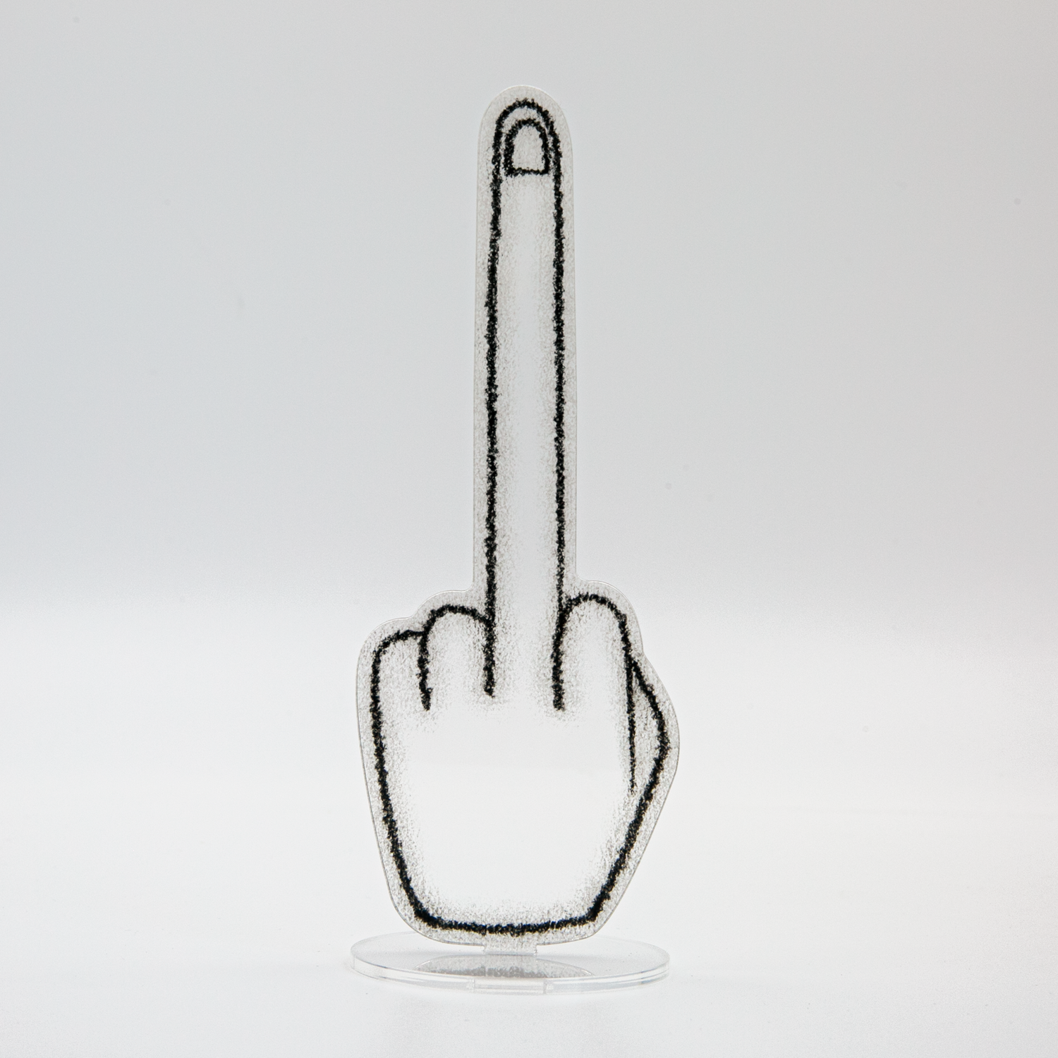 Custom Creative Acrylic Finger Standee