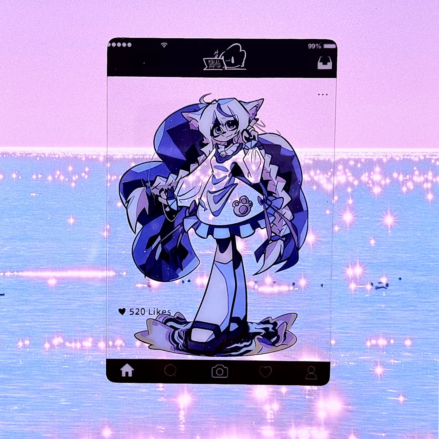 Custom PVC Transparent Cards Clear Business Card Charms