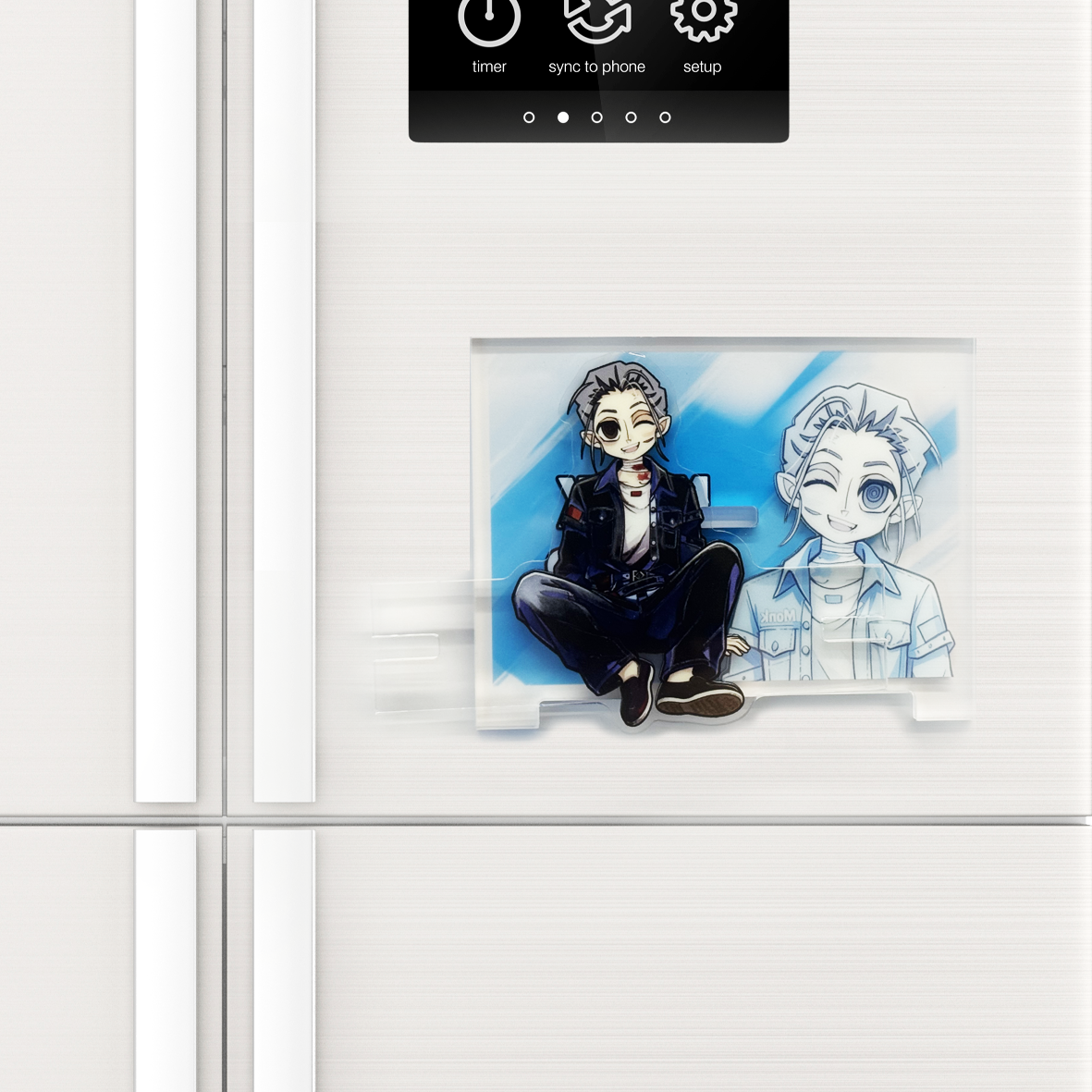 Acrylic Fridge Magnet Standee
