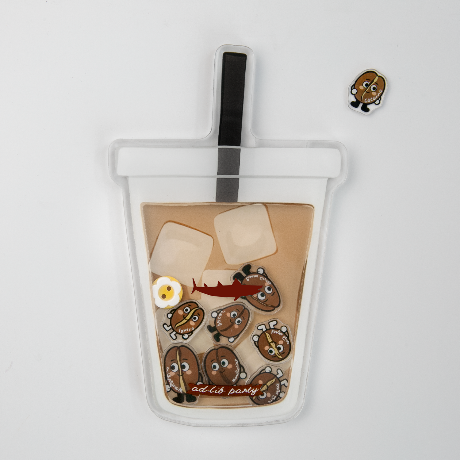 Custom Non Clear Acrylic Shaker Fridge Magnets