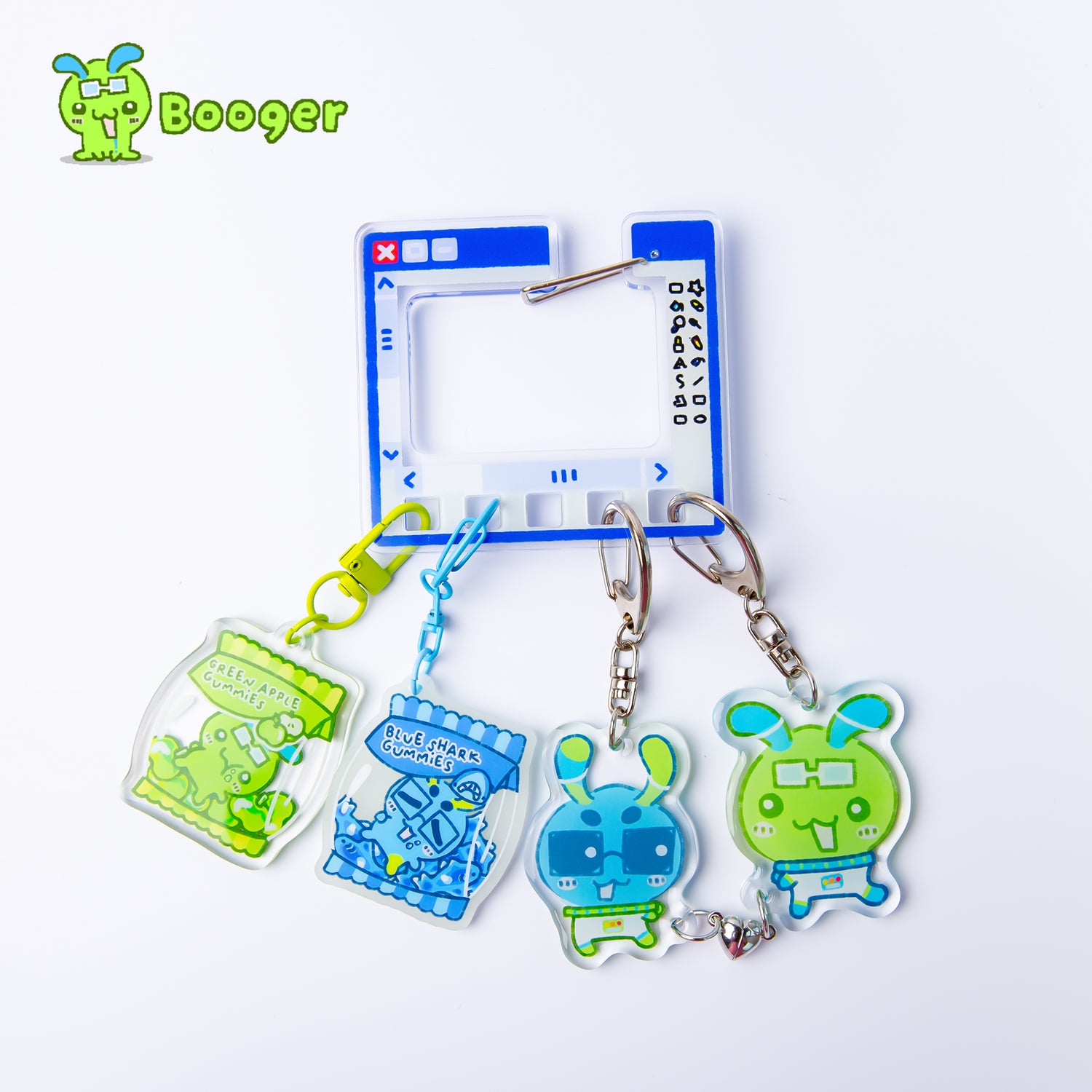 【Booger】Acrylic Carabiner
