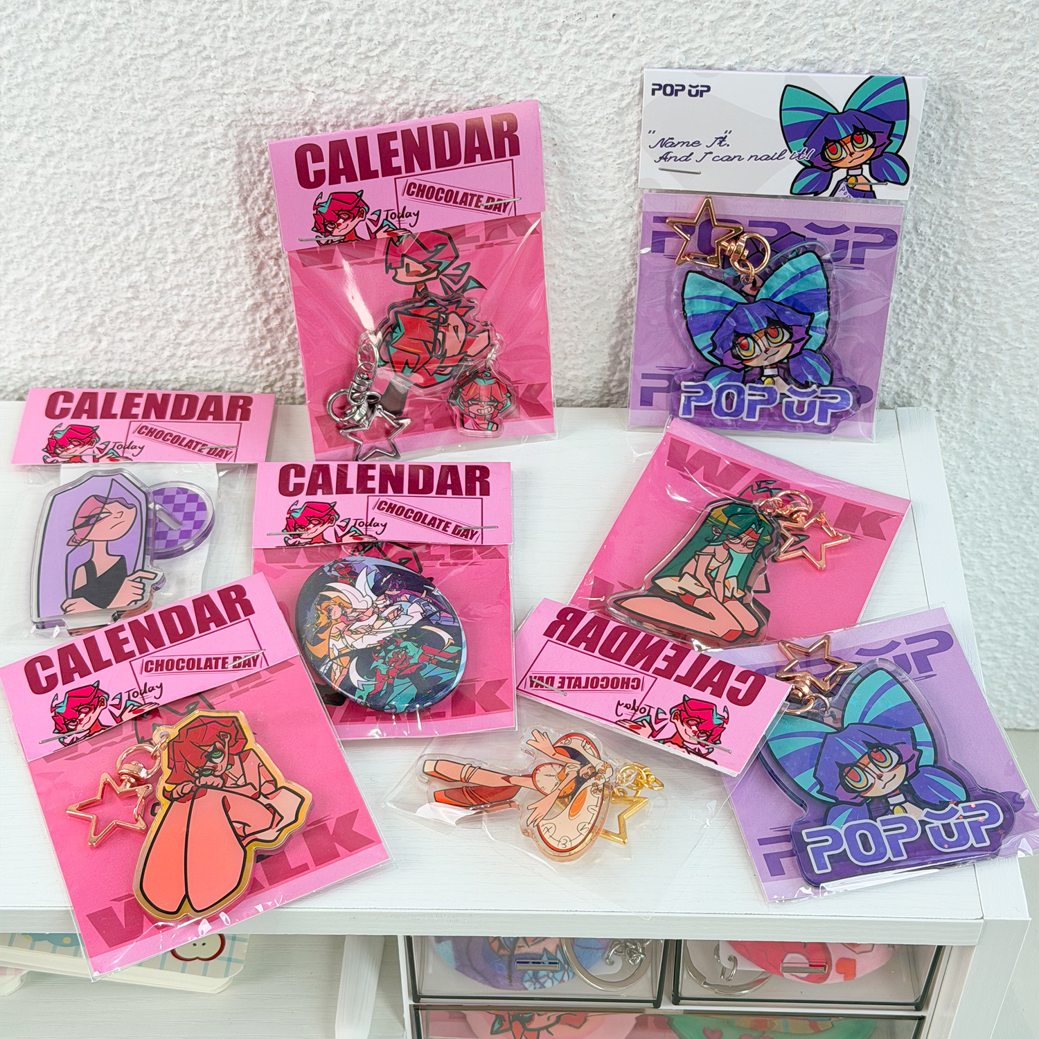 Custom Packaging Keychain Backing Cards