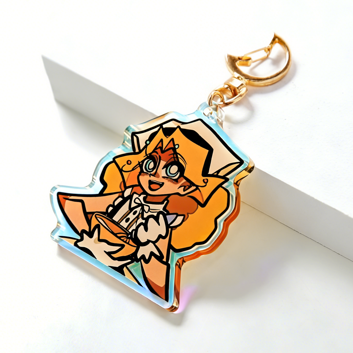 Custom Rainbow Acrylic Keychains