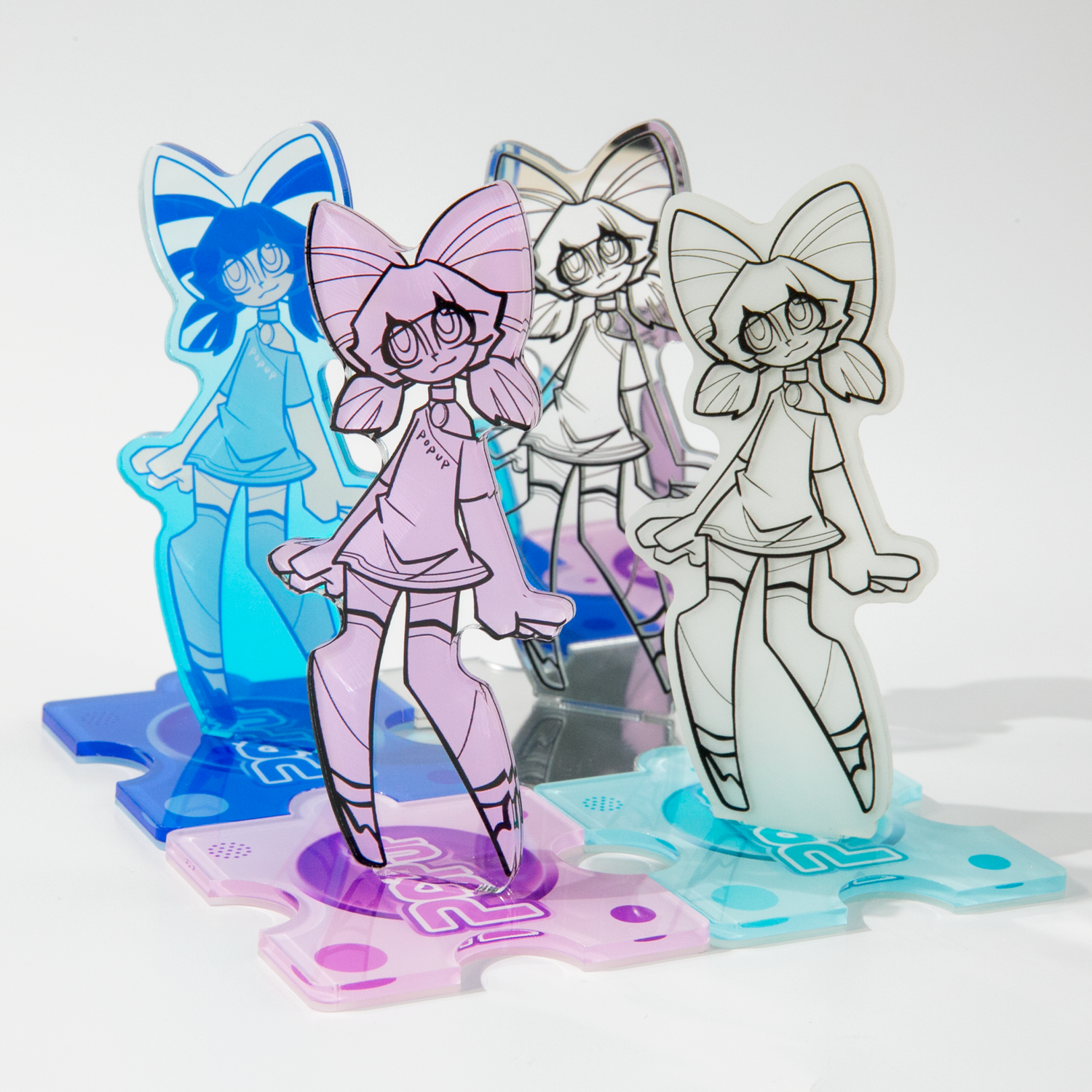 Custom Acrylic Standee Combo (Base Puzzle)