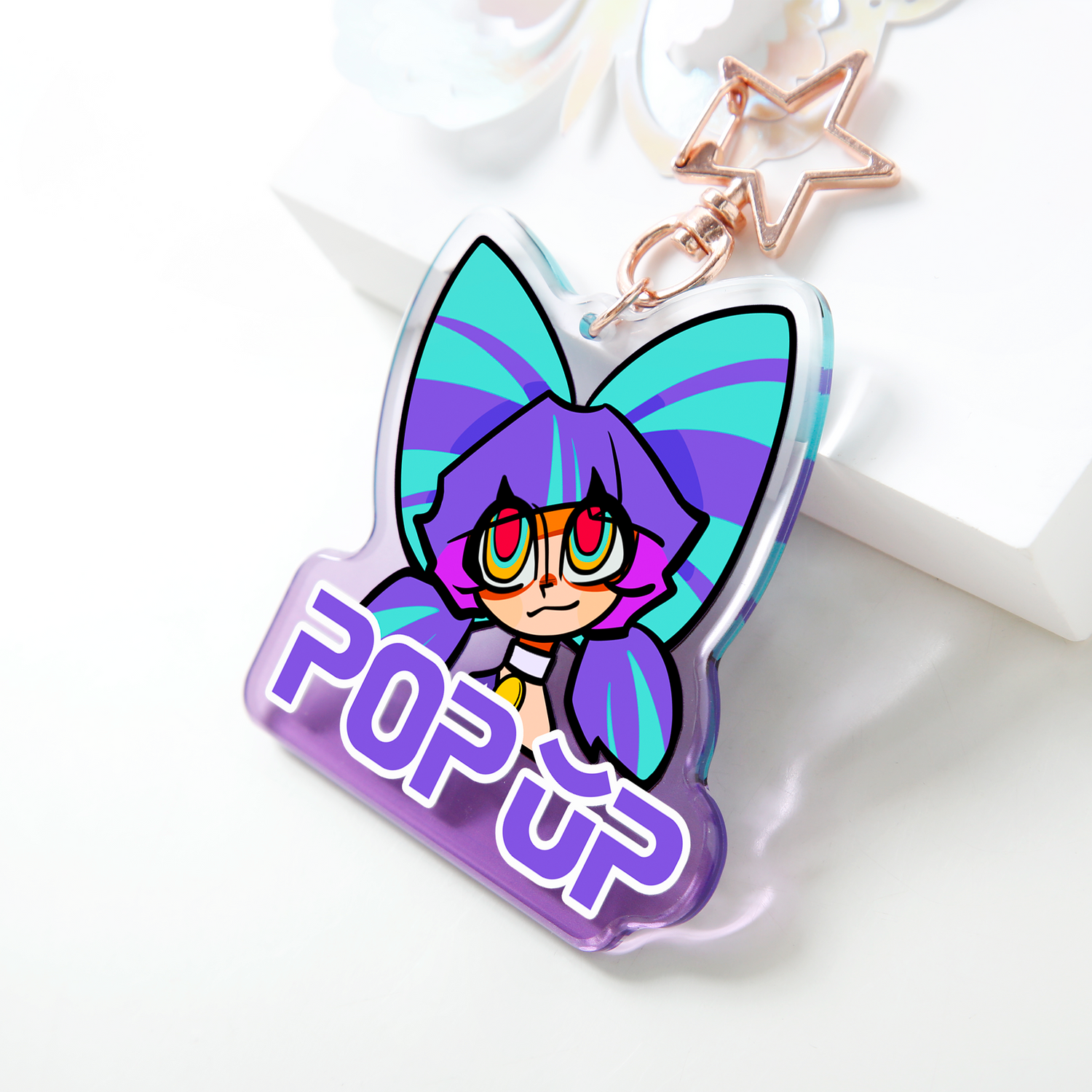 Custom Crystal Acrylic Keychains