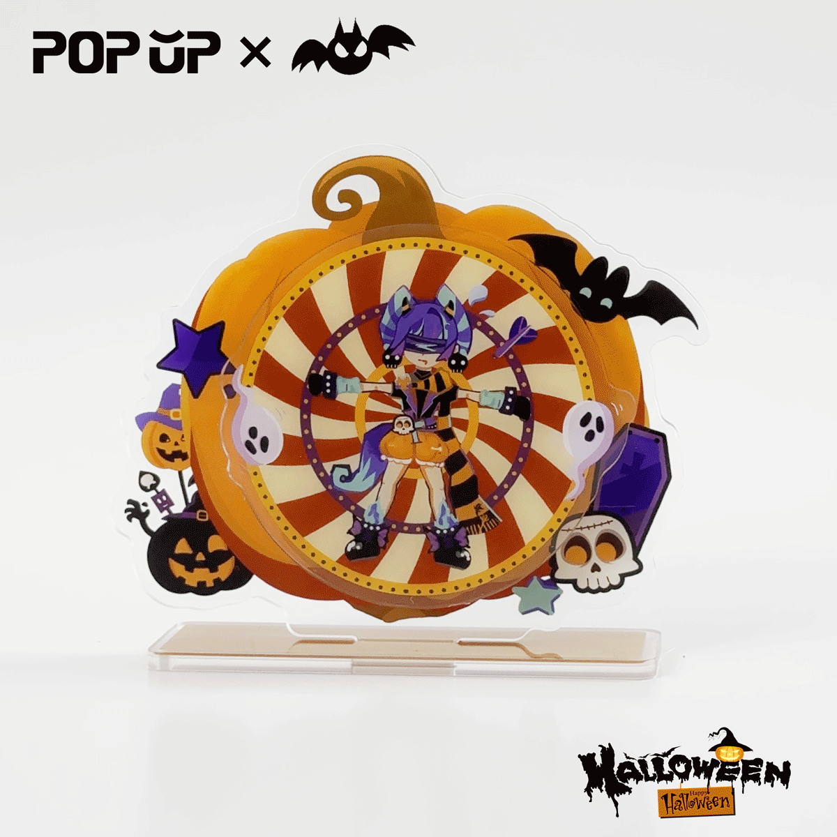 Custom Acrylic Full-Blooded Spinning Standee