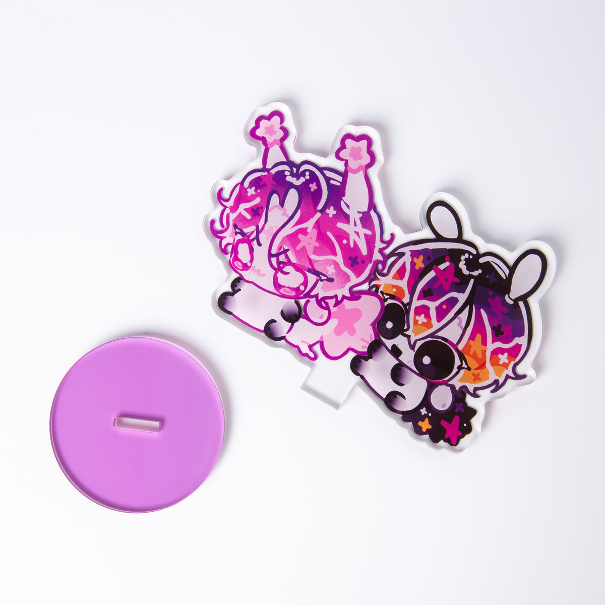 【Chips_cooked】Cael & Rae Acrylic Standees/Round Base