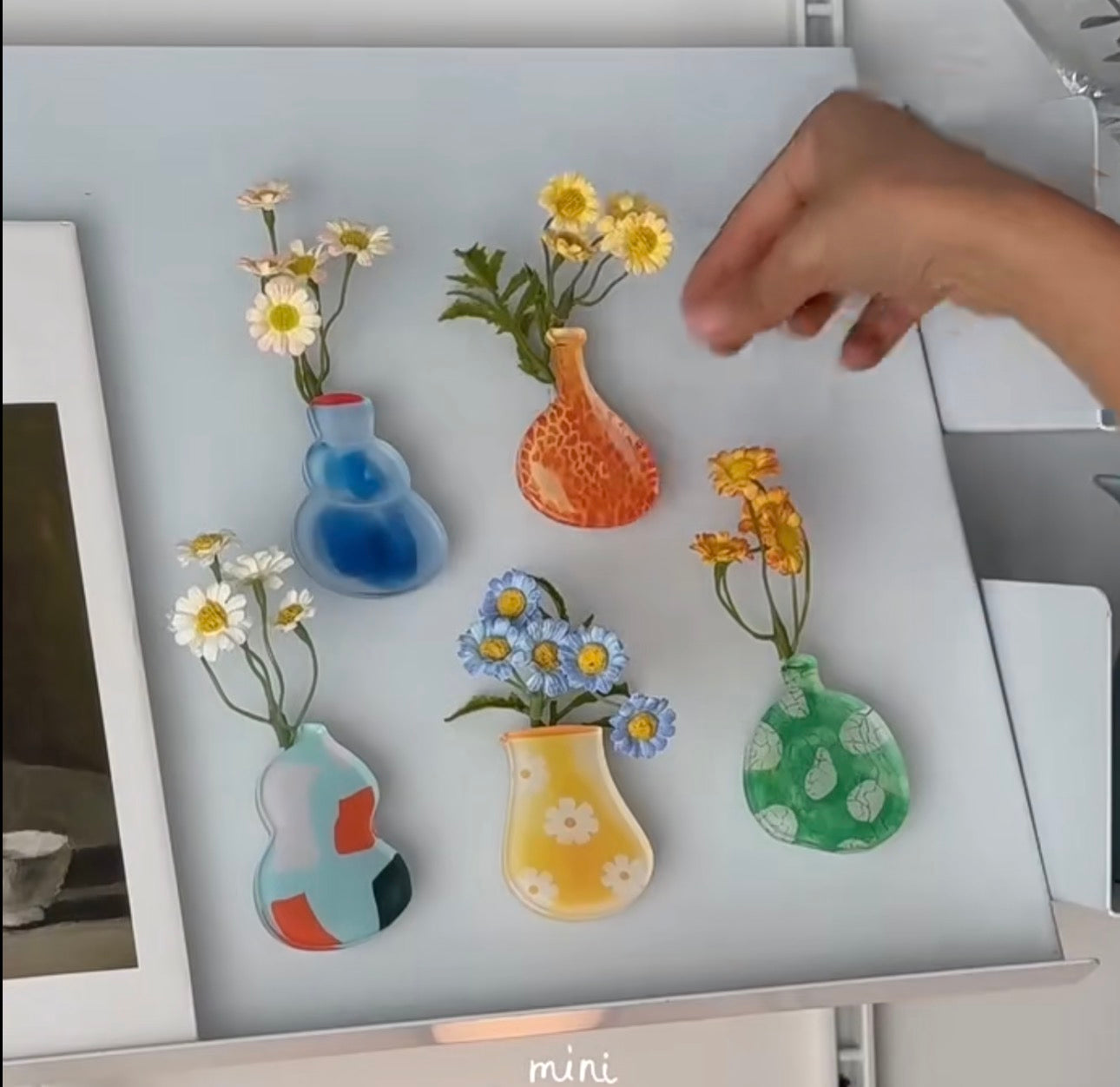 Custom Clear Acrylic Fridge Magnets