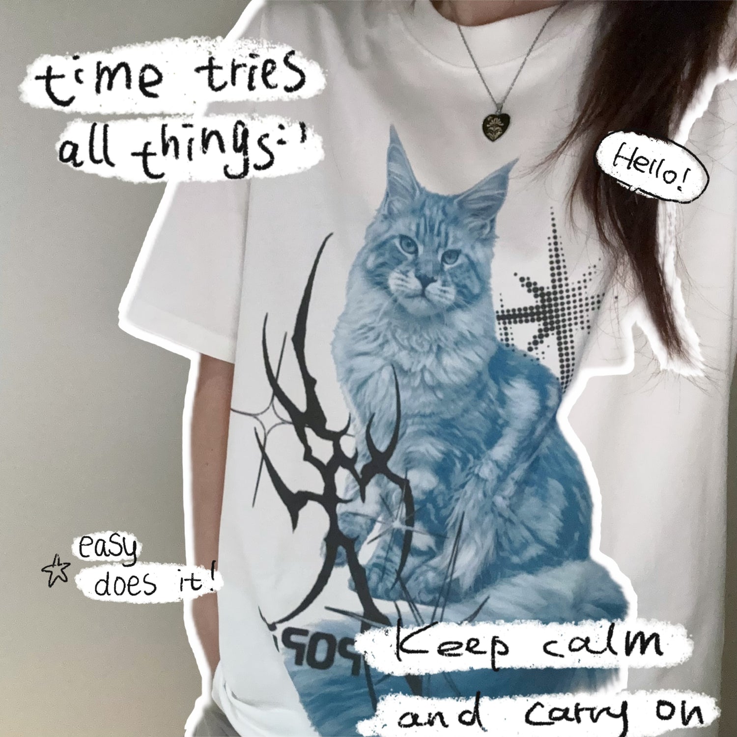 Custom Pet T Shirts Printing Customized Printed Cotton Crew Neck T-Shirts