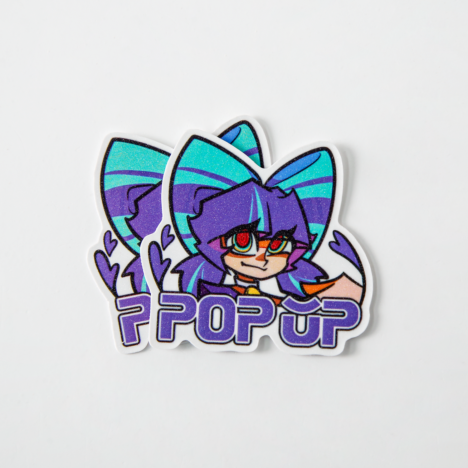 Custom Glitter Stickers