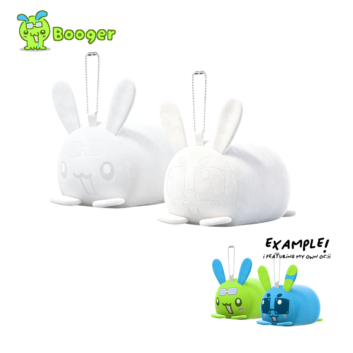 【Bubba & Booger】Customize Your  Own Booger & Bubba Plushie Keychains