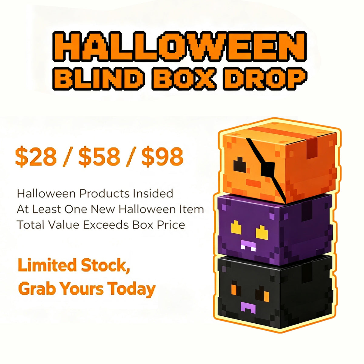 【Chips_cooked】Limited-Time Halloween Blind Box