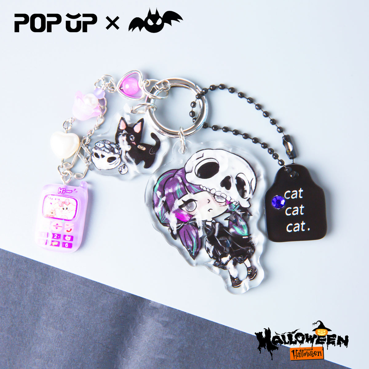 Custom Multicharms Keychain