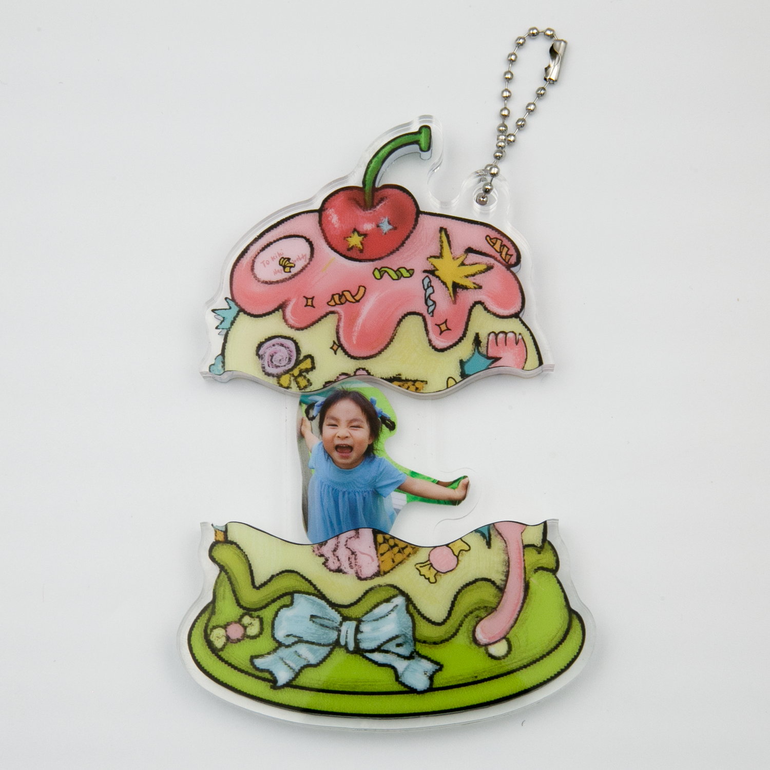 Custom Acrylic Openable Magnet Slide-Out Puzzle Charms