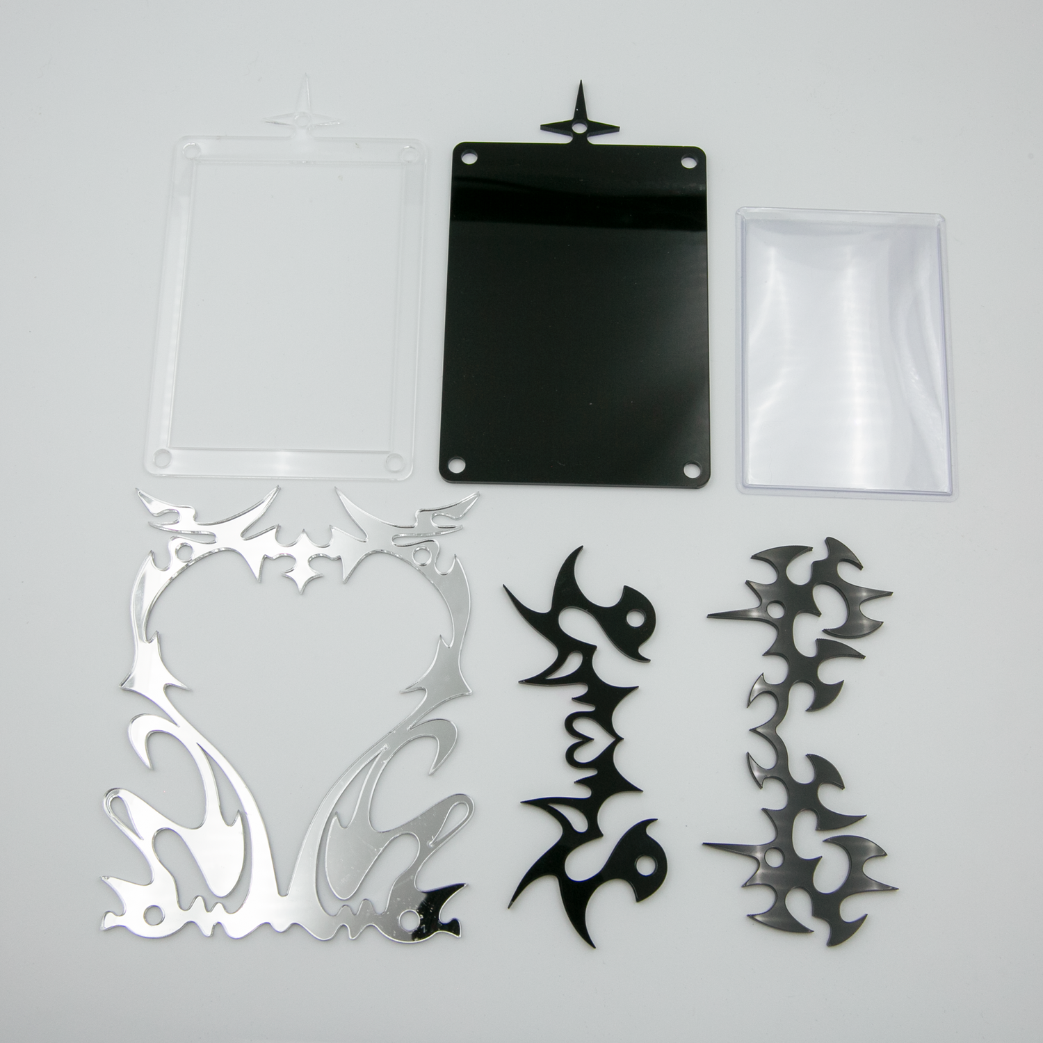 Custom Acrylic Photocard Holder(Includes a matching 3-inch hard card sleeve)