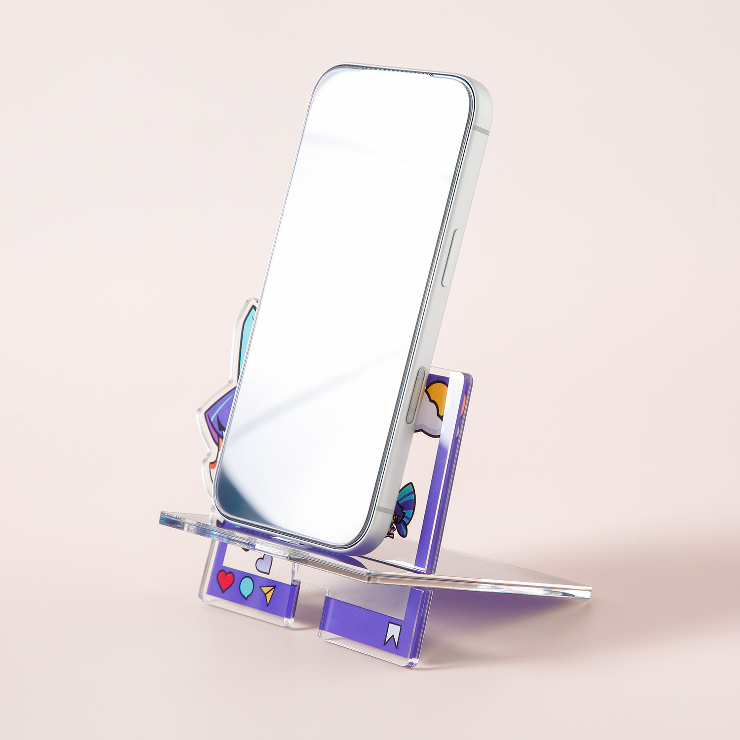 Custom Detachable Acrylic Phone Standee