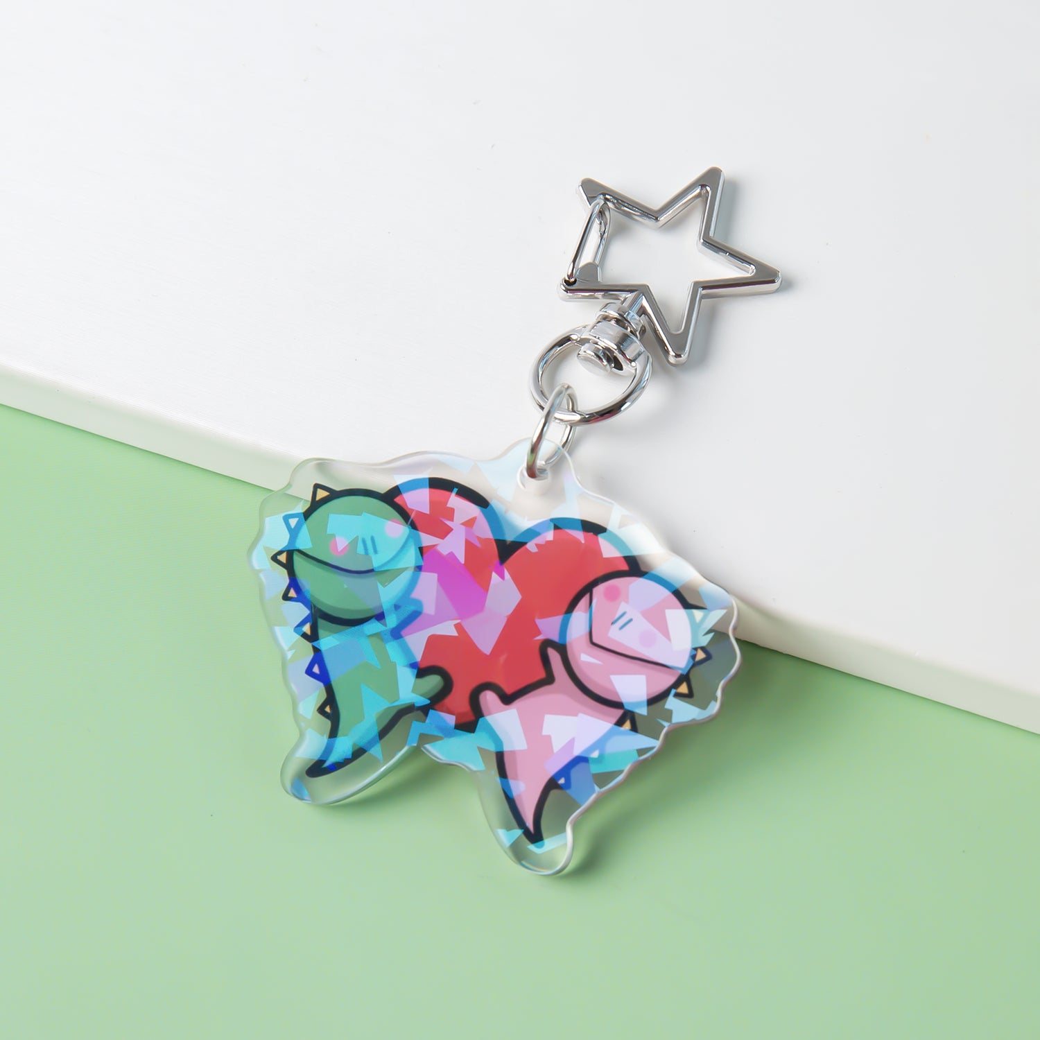 【Hungy Rexy】Dino Love Keychain