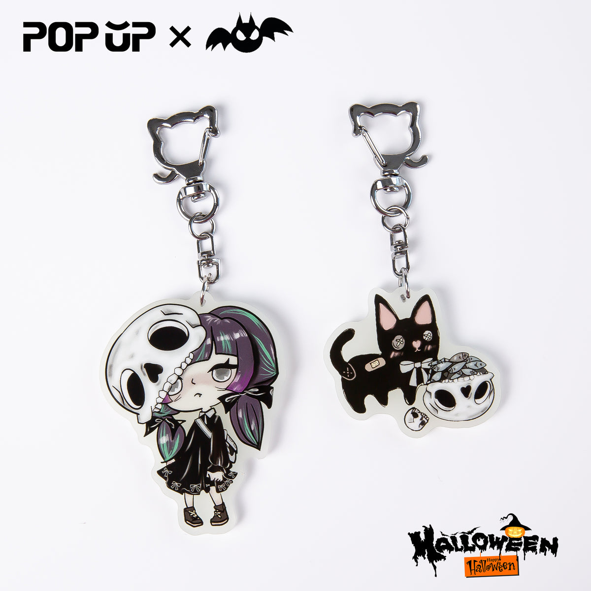 Custom Glow In The Dark Acrylic Keychains