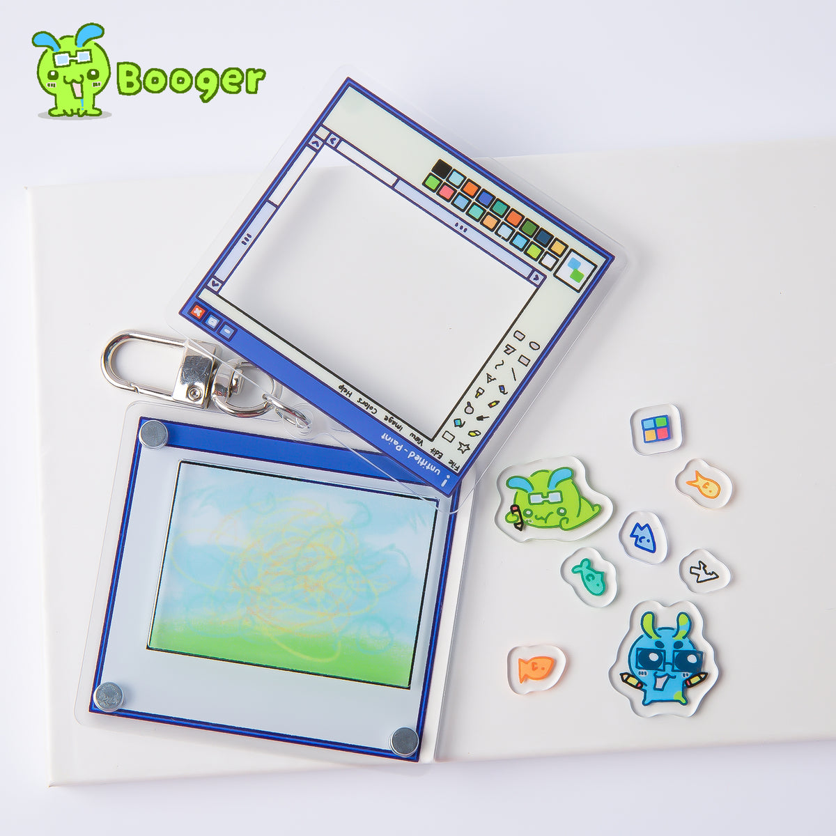 【Bubba & Booger】Shaker Keychain