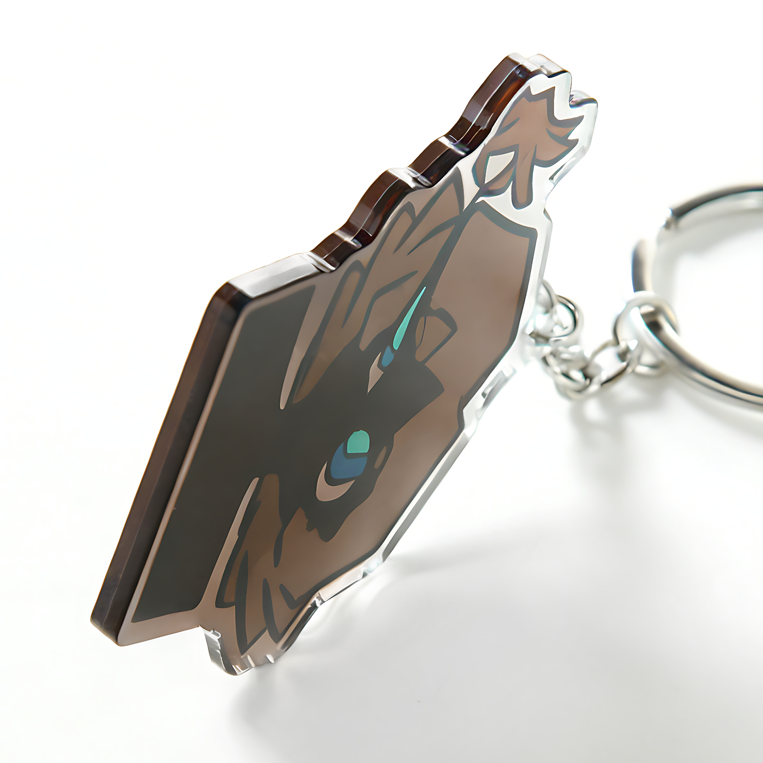 Custom Translucent Colored Acrylic Keychains