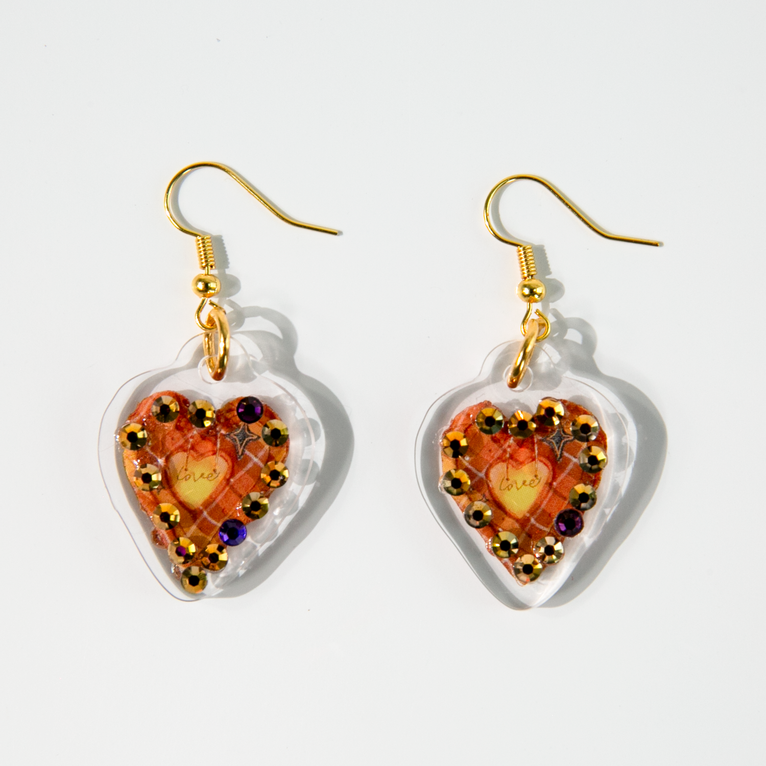 Custom Acrylic Earrings Ear Stud
