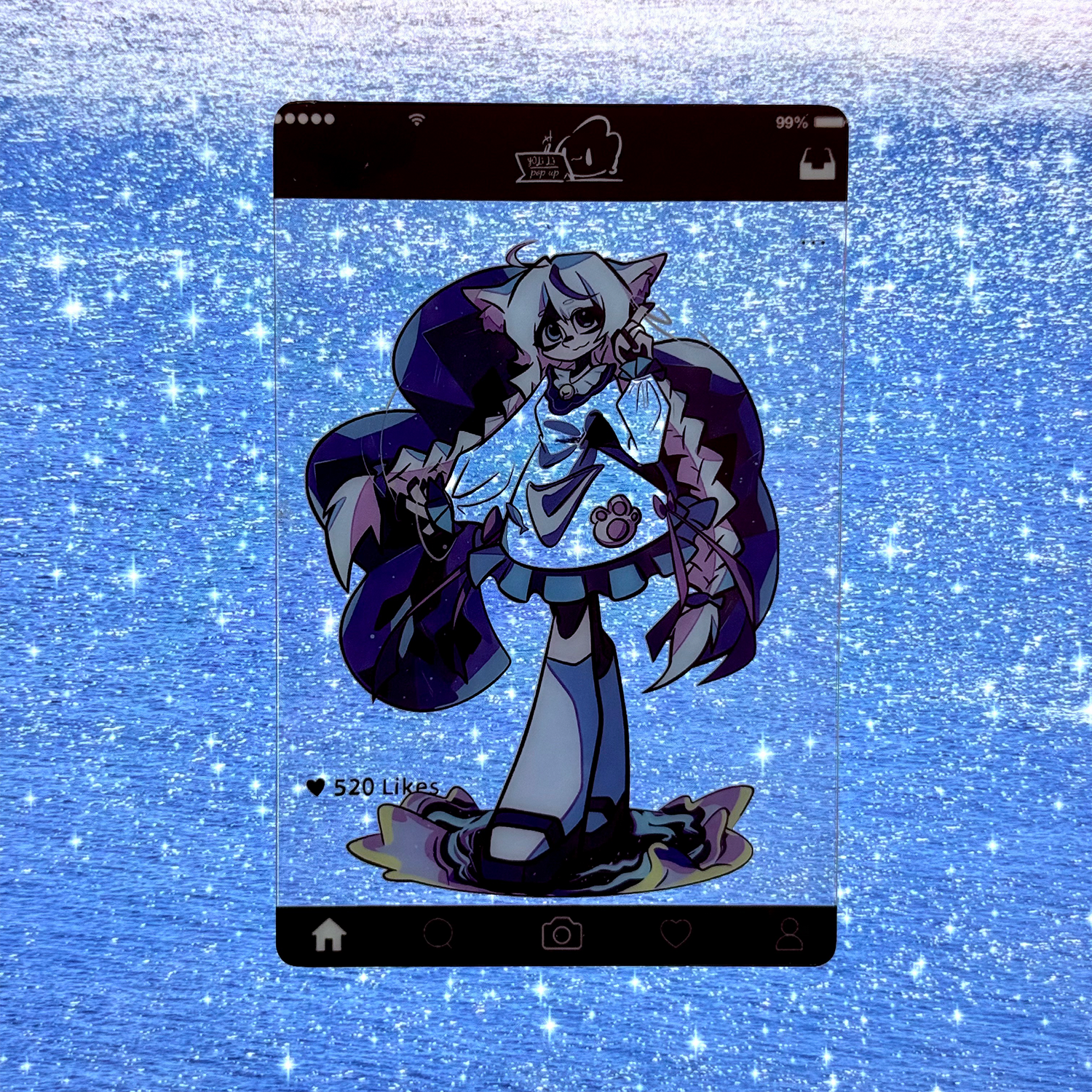 Custom PVC Transparent Cards Clear Business Card Charms