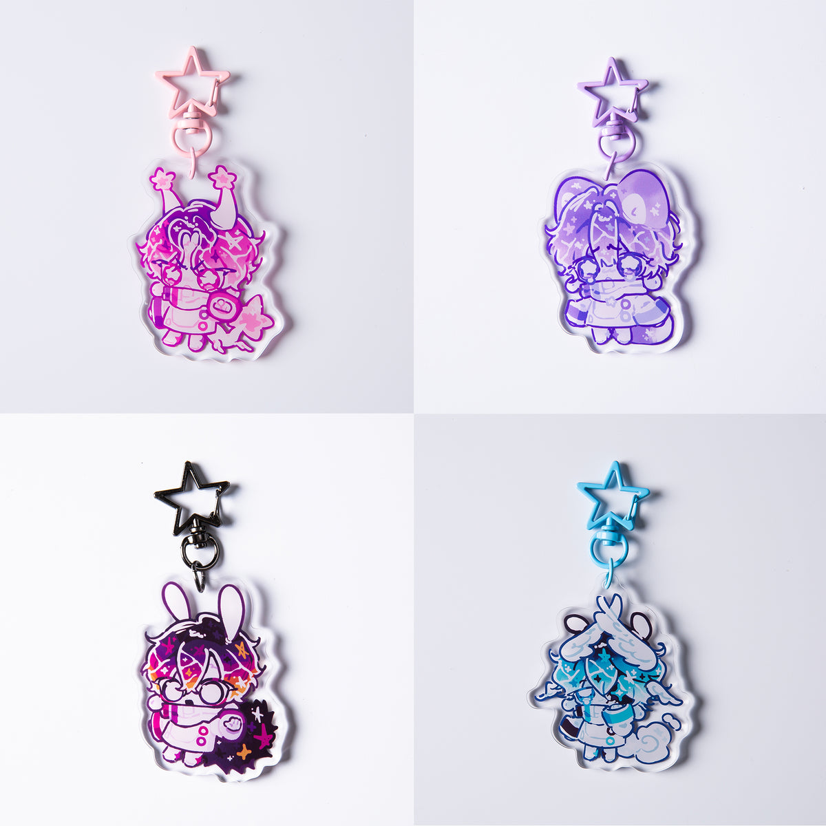 【Chips_cooked】Keychain Set