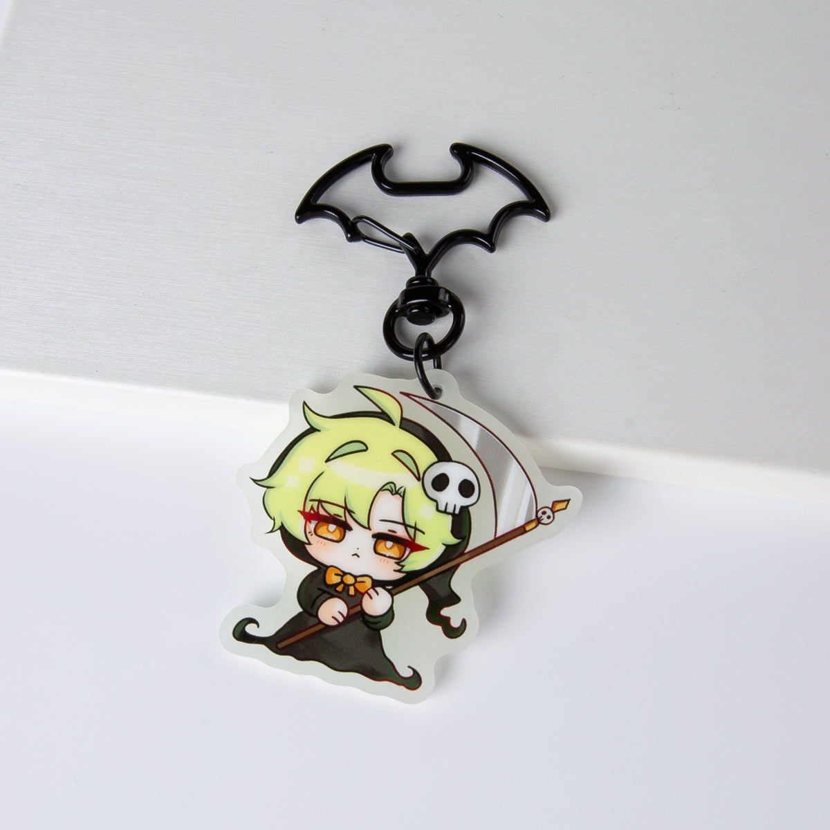【Grymmalkin】Grim Reaper Ume Glow In The Dark Acrylic Keychain