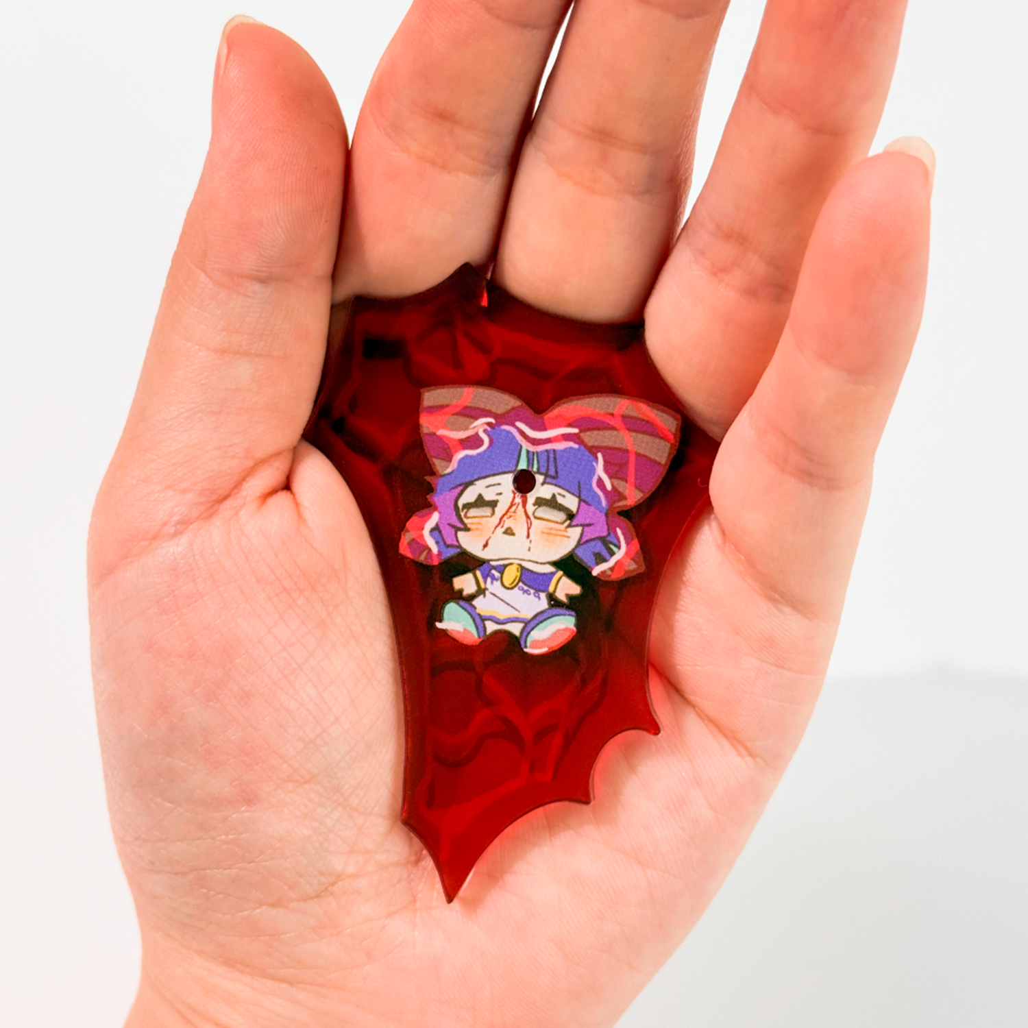 Custom Palm-Sized Water Pool Acrylic