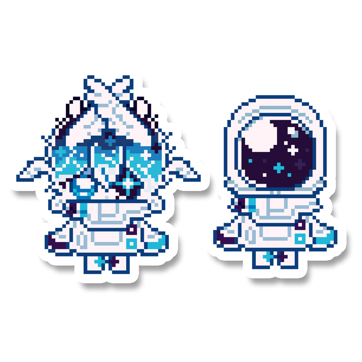 【Chips_cooked】Pixel Astreon Stickers/2pcs