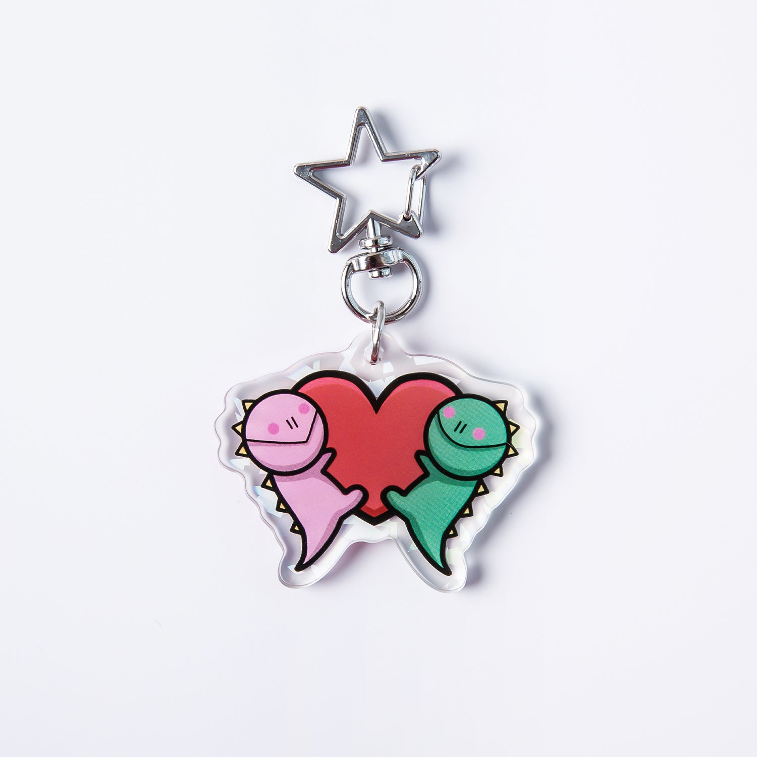 【Hungy Rexy】Dino Love Keychain