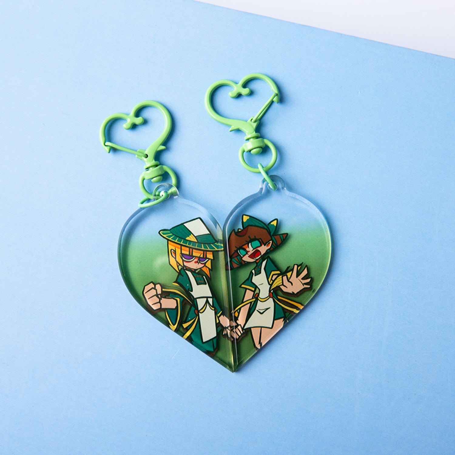 Custom Neon Acrylic Keychain