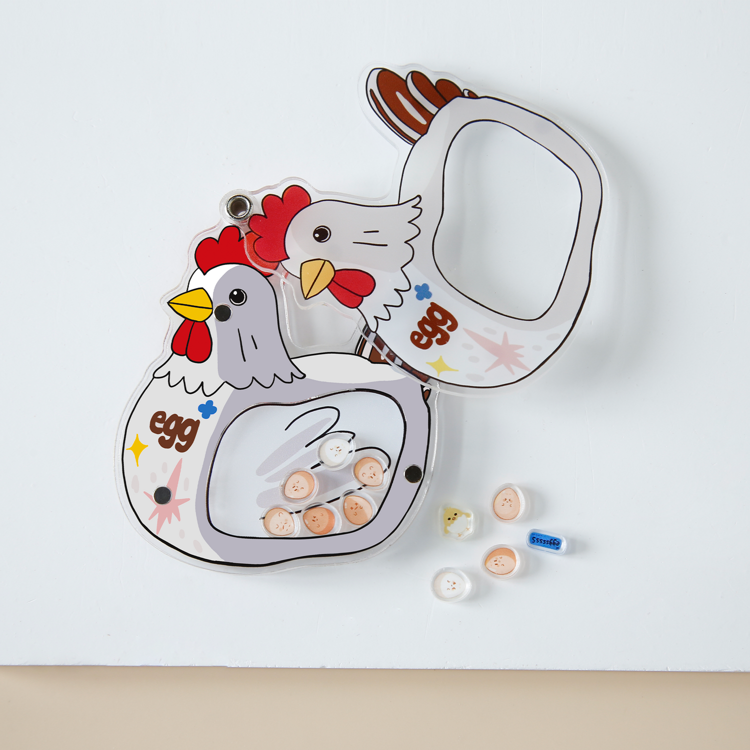 Custom Shaker Keychain