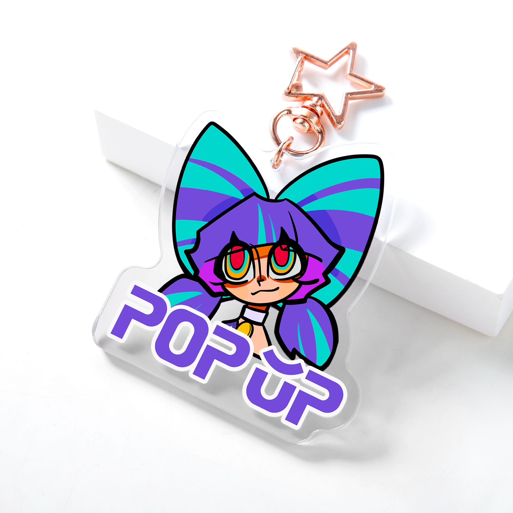 Custom Acrylic Keychains Charms – POPUP
