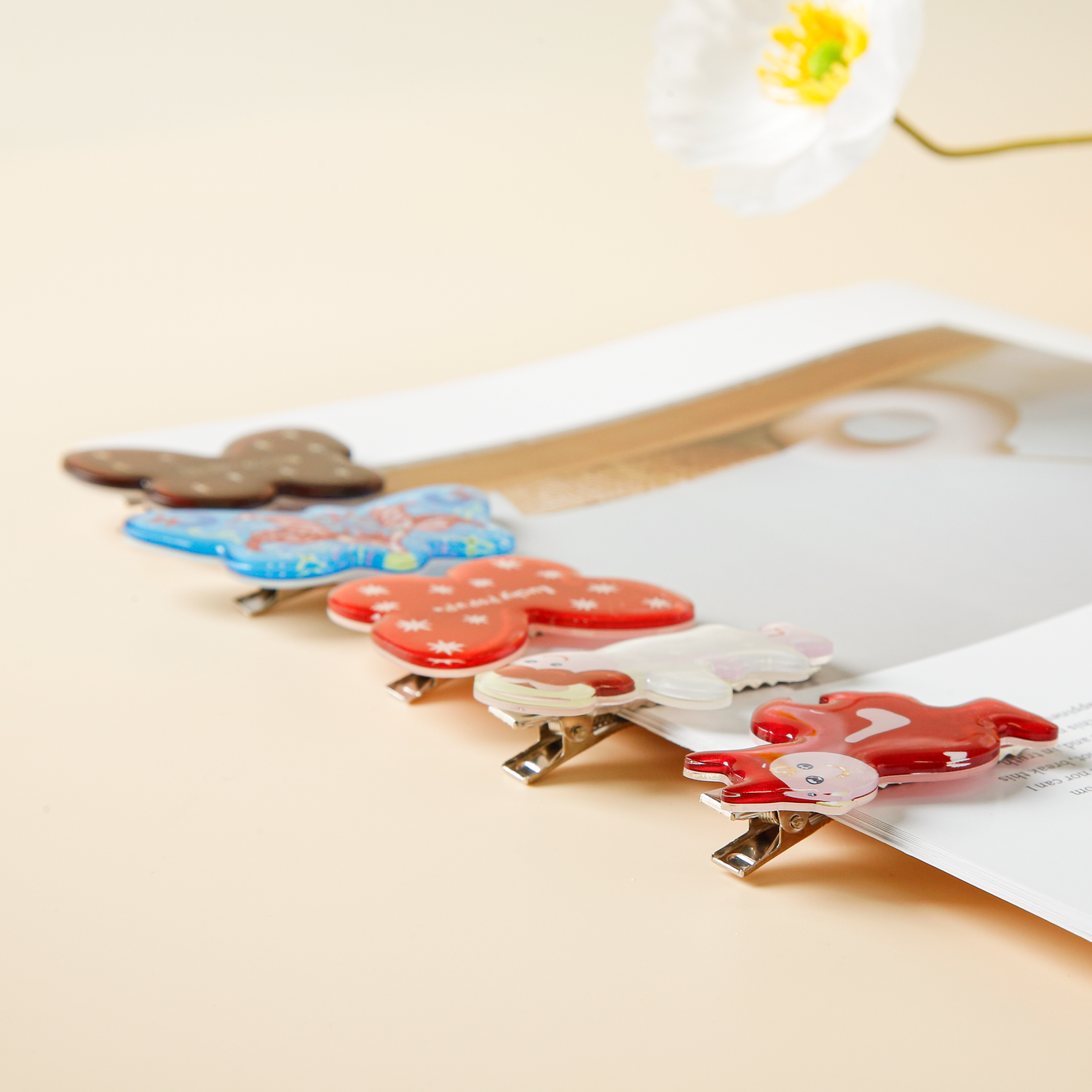 Custom Acrylic Hair Clip