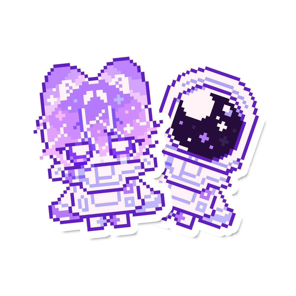 【Chips_cooked】Pixel Aestelle Stickers/2pcs